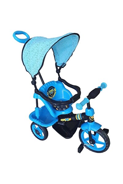 NOVOKIDS Tricycle for Kids Cool Kid with Canopy, Blue