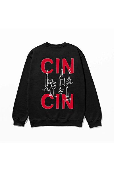 SVART WEAR Φούτερ με τύπωμα 100% βαμβάκι oversized Μοντέρνο, κομψό και αστείο...