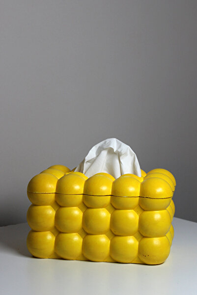 The Craft Thor Bubble Decorative Napkin Holder - Modern Desktop Napkin Box