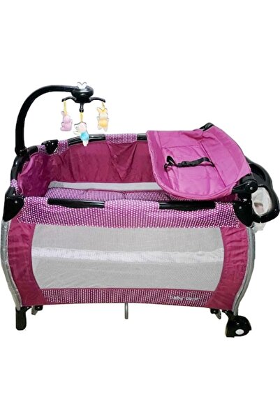 Baby Care Round Nest Baby Crib with Rocker and Accessories