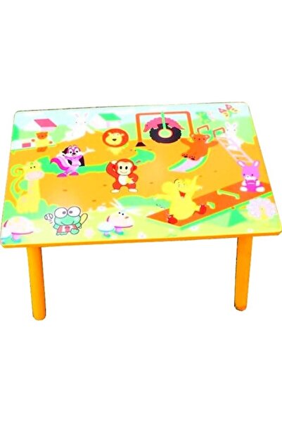 NOVOKIDS Children's Table and Chairs Set Novokids™ My First Table, Orange