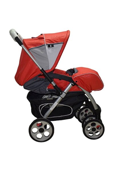 Baby Care 2 in 1 PRO C750 Stroller for Newborns, Adjustable Backrest, Metallic Frame, Foot Brake, Re