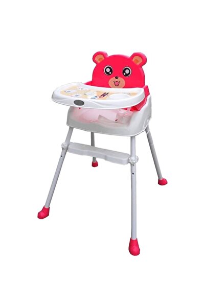 NOVOKIDS Scaun înalt 3 în 1 pentru copii și bebeluși, ursuleț de pluș