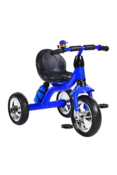 NOVOKIDS Tricicletă cu pedale Chavalier™ cu clopoțel și sticlă de apă, albastră