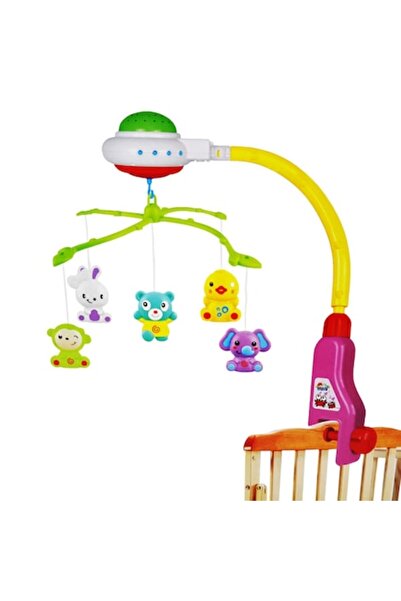 Baby Care Baby Crib Mobile with Sounds and Lights CribBell®, Ceiling Projector, Melodies, Slow Circular Movem