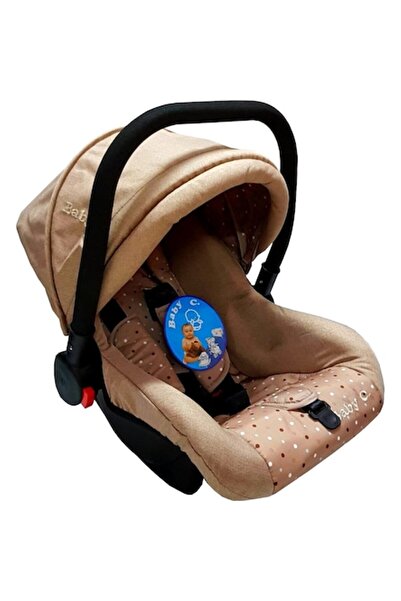Baby Care Scaun auto pentru bebeluși PRO™ cu mâner reglabil, omologare R-129 i-Size, 0-13 kg, maro cu mâner