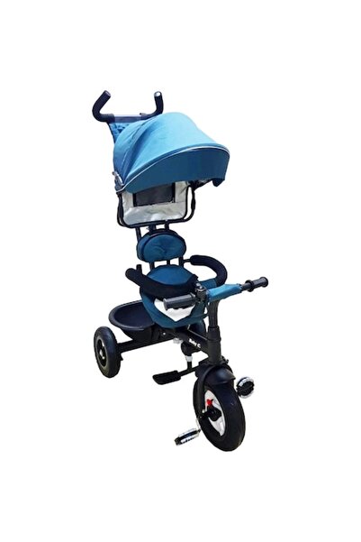 Baby Care Tricicletă cu copertină Baby Care™ Primul meu triciclet, roți de ca...