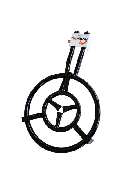 HouseXL Professional Burner Pallero, Alloy, for Restaurants, Stoves, and Boilers, 2 burners, GPL, 13