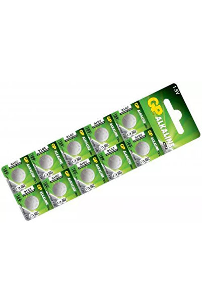 OEM Alkaline button battery GP AG10 GP189 LR54 LR1130 1.5V 44mAh 11.6X3.05mm 1pc