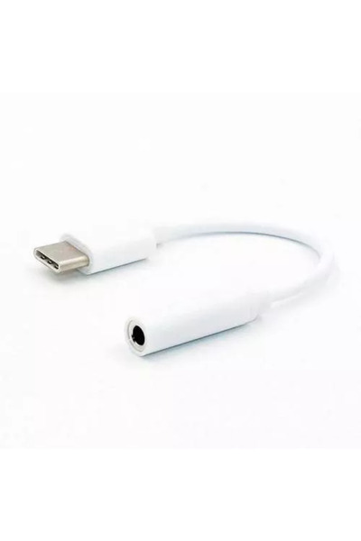 Well Cablu adaptor USB Tip C tata - Jack 3.5 mm mama STEREO 11cm