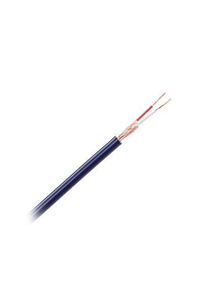OEM Cablu microfon STEREO albastru 6mm KAB0605C conductor interior 2x20 fire ...