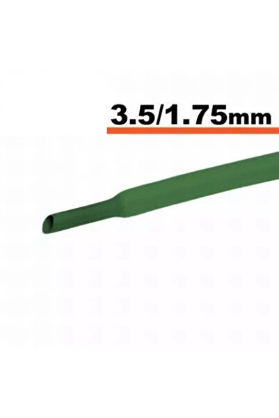 OEM Green shrink tube 3mm/ 1.5mm 0.5m