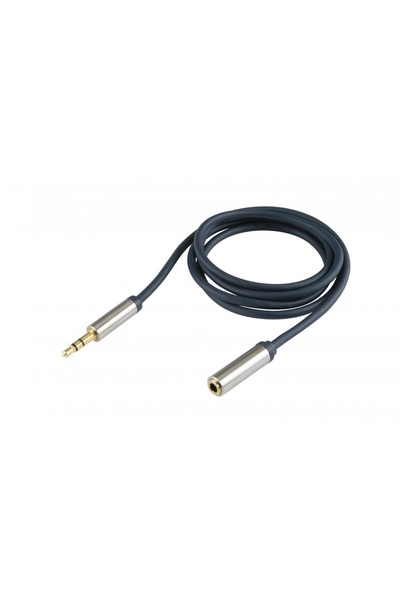 OEM Cablu audio HiFi stereo prelungitor Jack 3.5 mm mama - 3.5 mm tata 2.5m d...