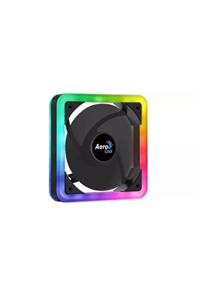 OEM Ventilator Aerocool Edge14 120mm aRGB 12LED anti-vibratii 1200RPM