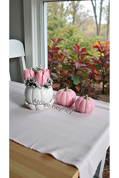 OEM Dekoratif çiçek ve balkabağı set saksı