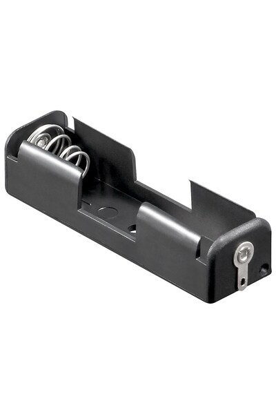 goobay Suport baterie 1x AA R6 cu lamela pentru lipire negru 11489