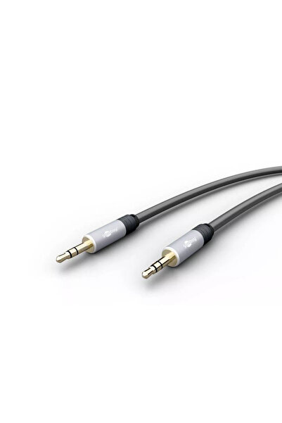 OEM Audio cable stereo jack 3.5 mm male - 3.5 mm male double shielded 3m Goob...