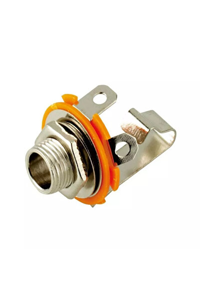 OEM Υποδοχή Jack 6.35 χιλιοστά μονοφωνική θηλυκή για μεταλλικό πάνελ Goobay
