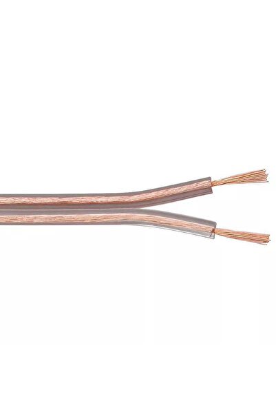 OEM Speaker cable 2x1.5mm transparent CCA Goobay 15019