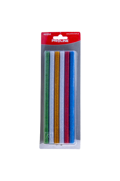 OEM Glitter colored silicone wands 11.2x200mm 12pcs PROLINE