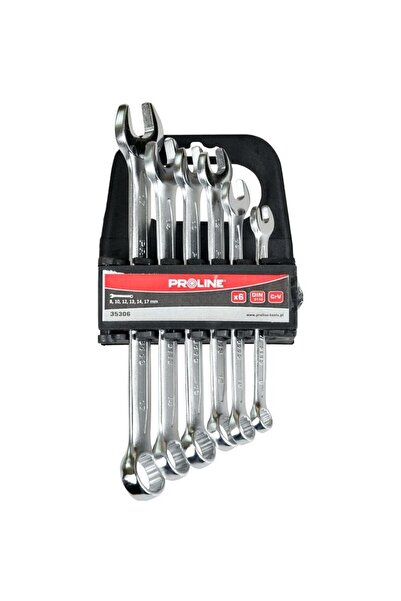 OEM Set chei combinate CR-VA forjate 8-17mm 6 piese PROLINE 35306