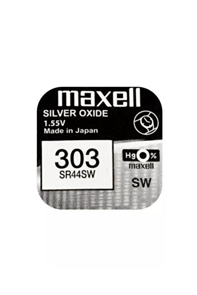 OEM Baterie ceas Maxell SR44SW V303 AG13 1.55V oxid de argint 1 buc.