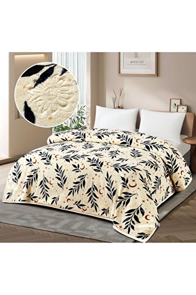 SNOOZYL A double blanket with a floral design to provide warmth and elegance. 5 kg, size 210*230 cm.