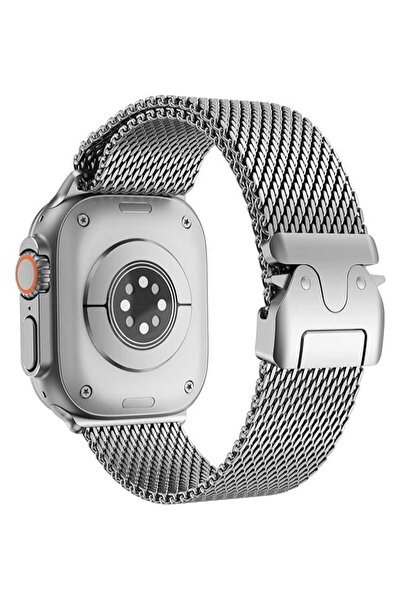 HYX سوار ميلانو شبكي متوافق مع ساعة Apple Watch Ultra 1/2 مقاس 49 مم 46 مم 45...