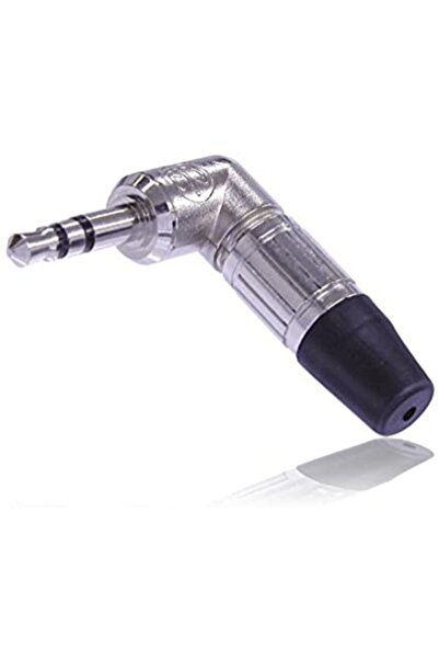 OEM Neutrik NTP3RC 3.5 mm stereo male jack connector 90 degrees angle