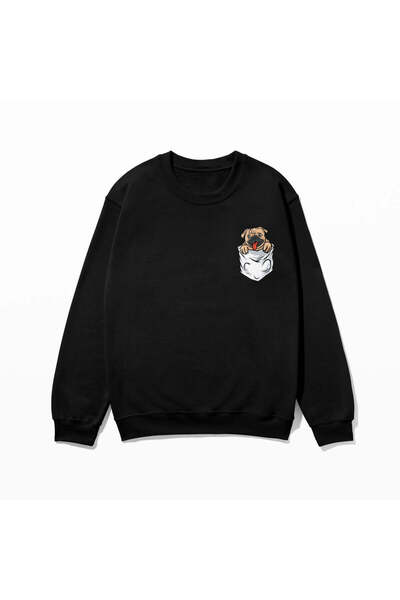 SVART WEAR Swea tricou cu imprimeu 100% bumbac supradimensionat Trendy Fancy ...