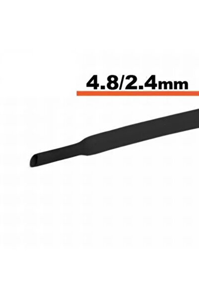 OEM Black heat shrink tube 4.8mm/ 2.4mm 0.5m