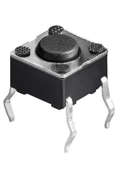 OEM Buton microcontact cu 4 pini 6x6mm OFF-ON fără contact buton 0.8mm de la ...