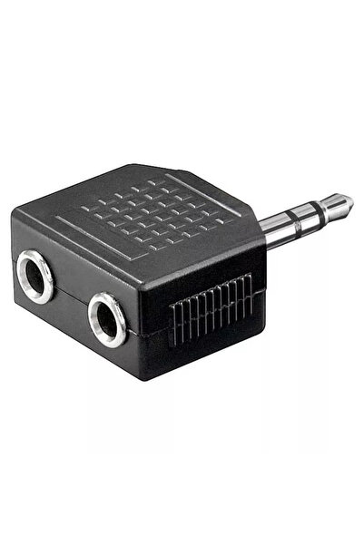 OEM Adaptor Jack 3.5 mm stereo la 2x 3.5 mm stereo mama Goobay