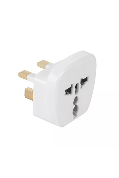 OEM Adaptor tensiune priza UK - UNIVERSAL 13A alb