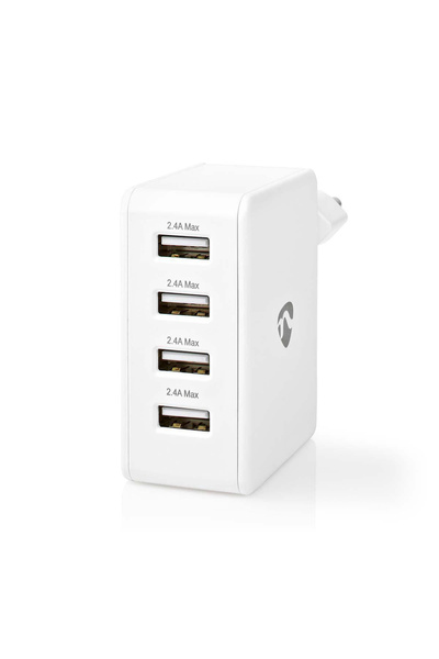 OEM Power supply 220V - USB 24W 2x2.4A 2x2.4A 2x1A white NEDIS