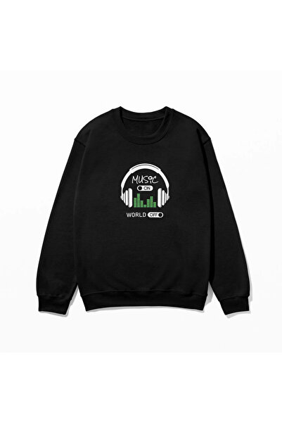 SVART WEAR Swea tricou cu imprimeu 100% bumbac supradimensionat Trendy Fancy ...