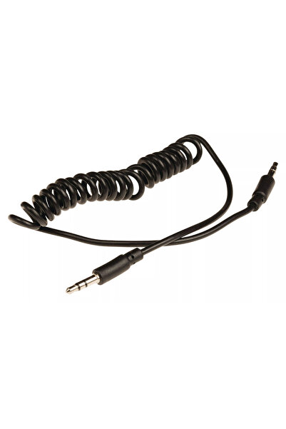 OEM Cablu audio spiralat 3.5 mm tata - 3.5 mm tata 1m Valueline