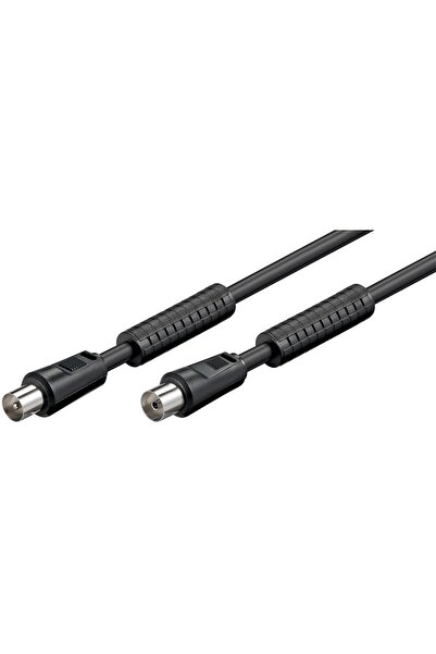 OEM Cablu COAXIAL TV antena 3.5m mama-tata 75 ohm cu ferita 80DB Dublu ecrana...