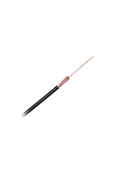 OEM Ομοαξονικό καλώδιο RG174 50 Ωμ 2.8 χιλιοστά μαύρο PVC CABLETECH