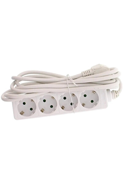 OEM Prelungitor cu 4 prize 3m 3xG1.5mm² Well EXTS-4S3M-WL