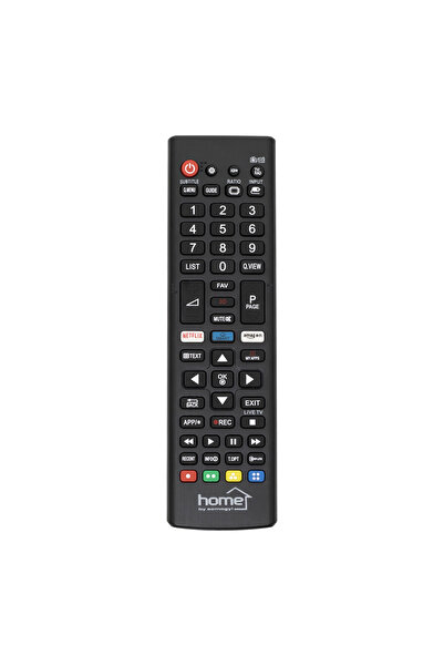 OEM Precoded LG TV remote control does not require HOME configuration