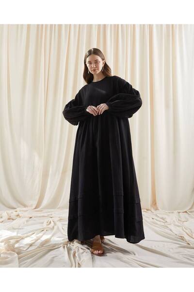 balmeda Kadın Müslin Salaş Elbise Mse01