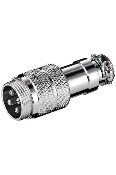 OEM Mufa microfon XLR tata NC4 4 pini pe fir Goobay