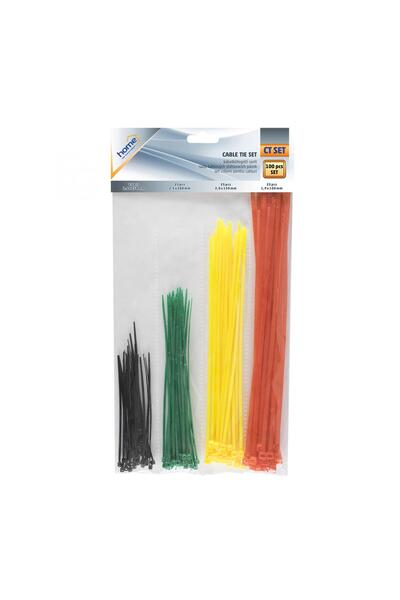 Home by Somogyi Set coliere cablu color 100buc HOME