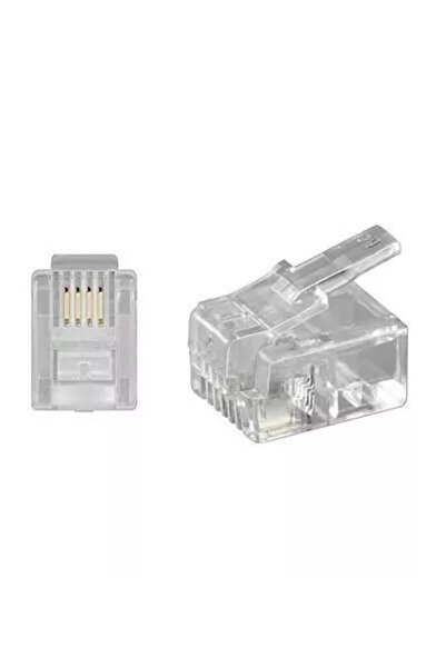 OEM RJ11 6p4c 6 ακίδων 4 επαφών τηλεφωνική υποδοχή Goobay