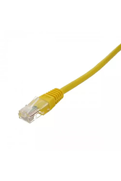 OEM Cablu UTP Cat5e patch cord 1,5m galben