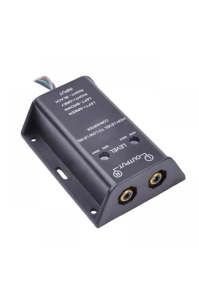 OEM RCA HI-LOW signal converter 100W replaces the lack of RCA output Cabletech
