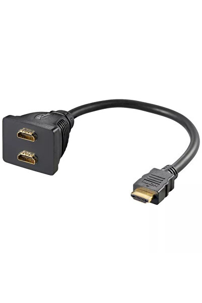 OEM Goobay HDMI to 2x HDMI gold-plated adapter cable