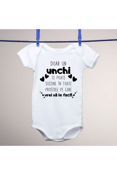 CrisPrint Body Personalizat Bebe – Cadou Pentru Unchi