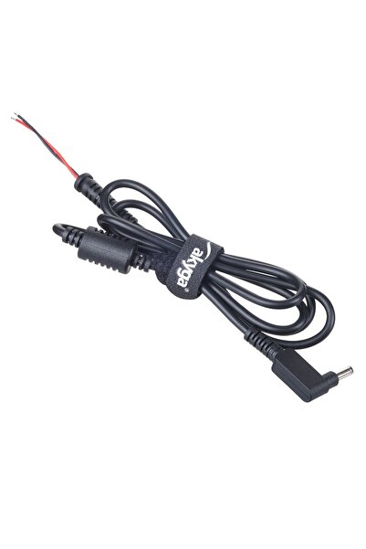 OEM Καλώδιο DC 4.0/1.35 γωνιακό βύσμα 0.5mm² μαύρο 1.2μ AKYGA AK-SC-32